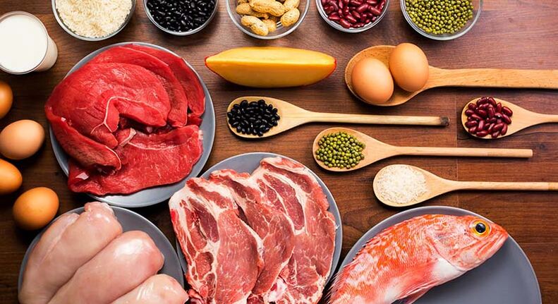Hearty High-Protein Diet Food