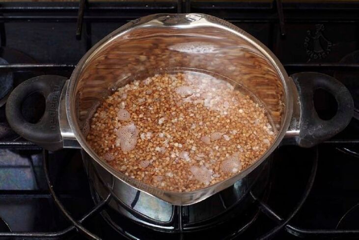 Cook buckwheat