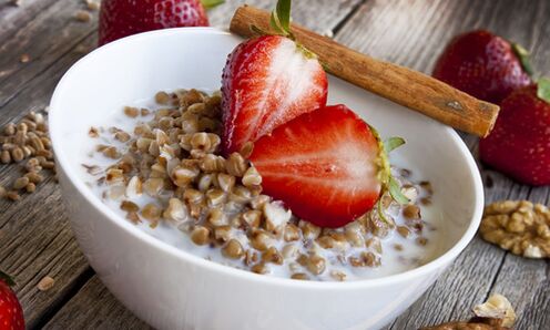 Diet for kefir and buckwheat to lose weight
