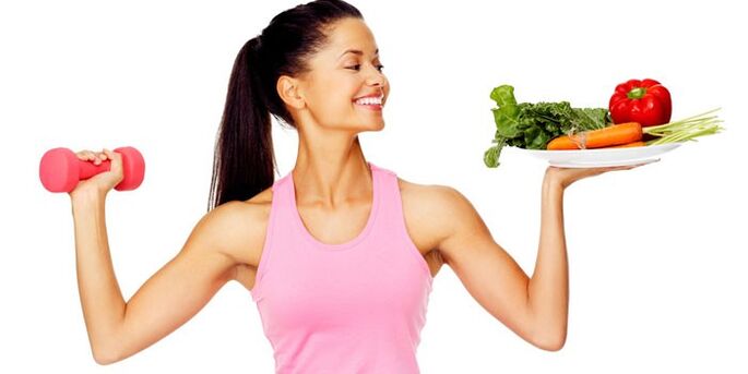 Healthy food and exercise, you can lose weight in one month