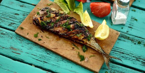 Grilled Mackerel at the Dukan Diet