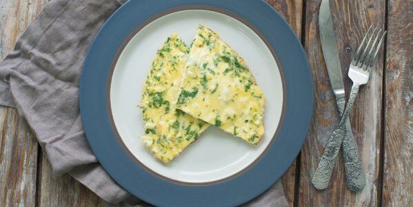 Vegetable Omelette for the Dukan Diet